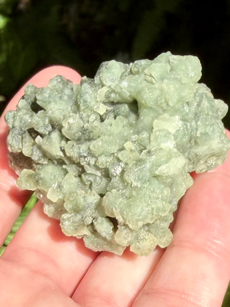 Prehnite with Epidote Cluster