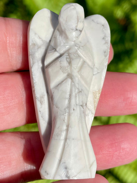 Howlite Pocket Angel - Morganna’s Treasures 