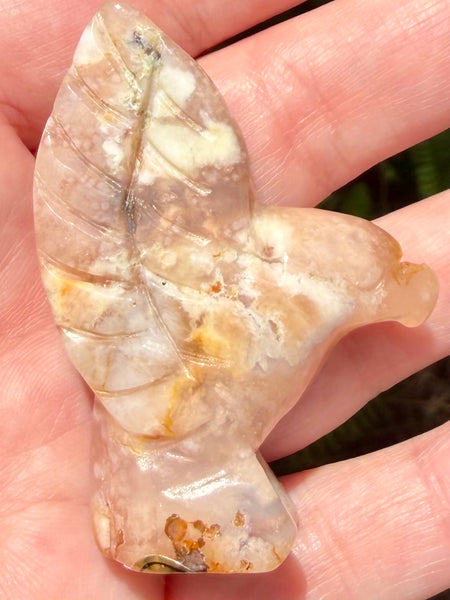 Flower Agate Bird - Morganna’s Treasures