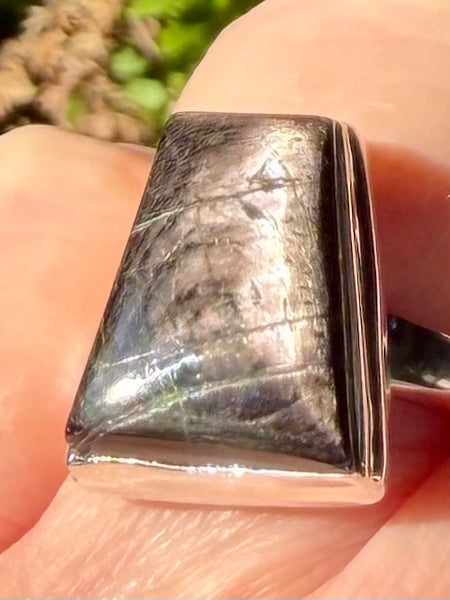 Beautiful Hypersthene Ring Size 8 - Morganna’s Treasures