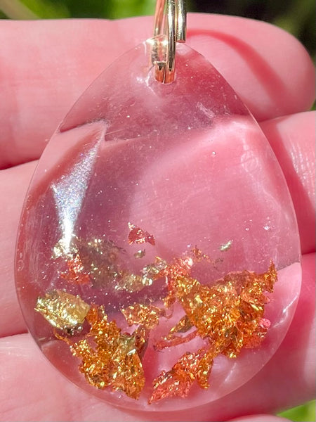 Beautiful Copper Resin Pendant - Morganna’s Treasures