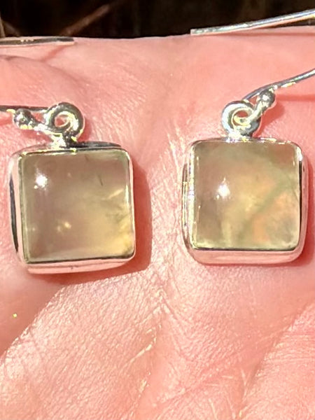 Prehnite Earrings - Morganna’s Treasures