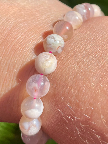 Flower Agate Bracelet - Morganna’s Treasures