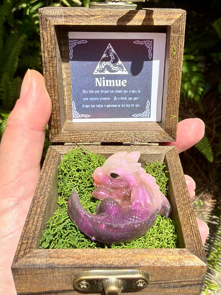 “Nimue” Resin Dragon
