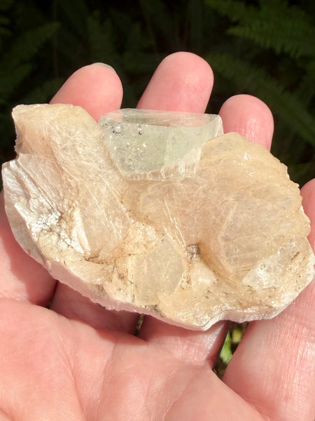 Apophyllite with Stilbite Crystal Cluster - Morganna’s Treasures