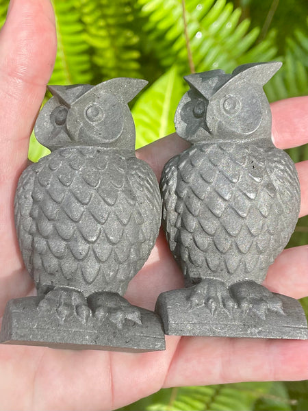 Shungite Owls - Morganna’s Treasures 