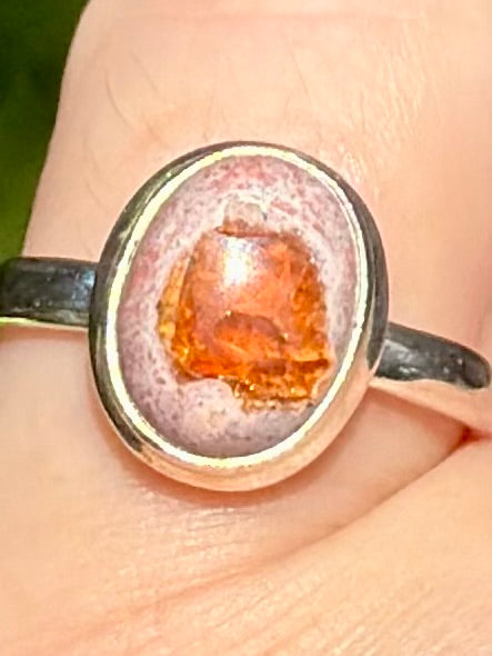 Mexican Cantera Opal Ring Size 8