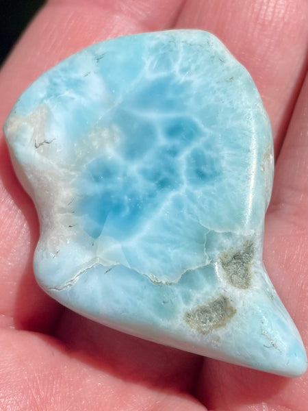 Larimar Palm Stone - Morganna’s Treasures