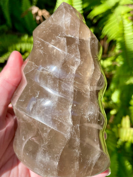 Gorgeous Smoky Quartz Flame - Morganna’s Treasures