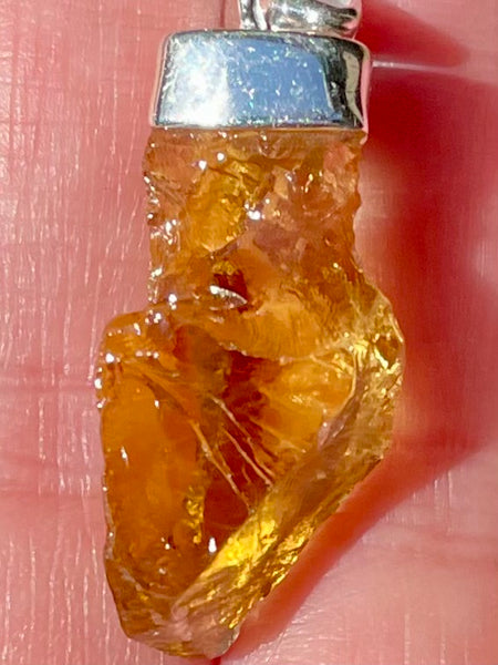 Rough Citrine Pendant - Morganna’s Treasures