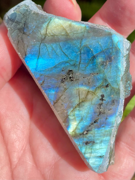 Gorgeous Labradorite Slab - Morganna’s Treasures