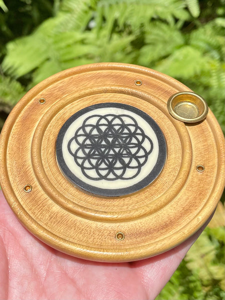 Flower of Life Incense Burner - Morganna’s Treasures