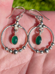 Green Onyx Earrings - Morganna’s Treasures 