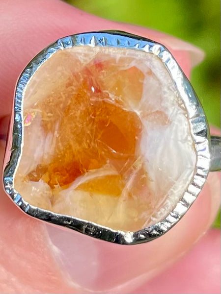 Citrine Stalactite Ring Size 7 - Morganna’s Treasures