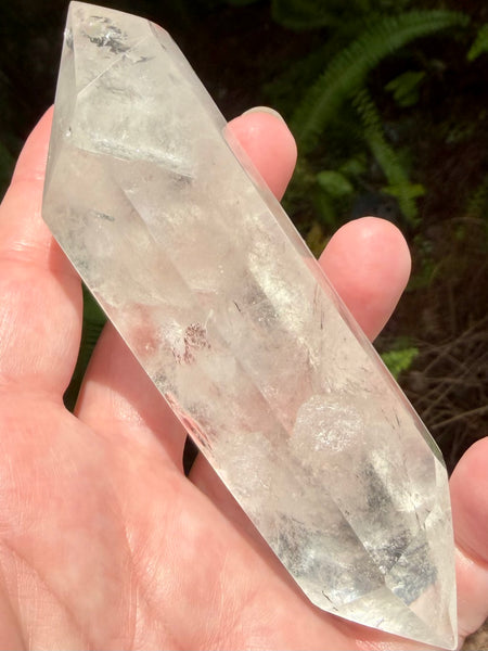 Double-Terminated Clear Quartz Wand - Morganna’s Treasures