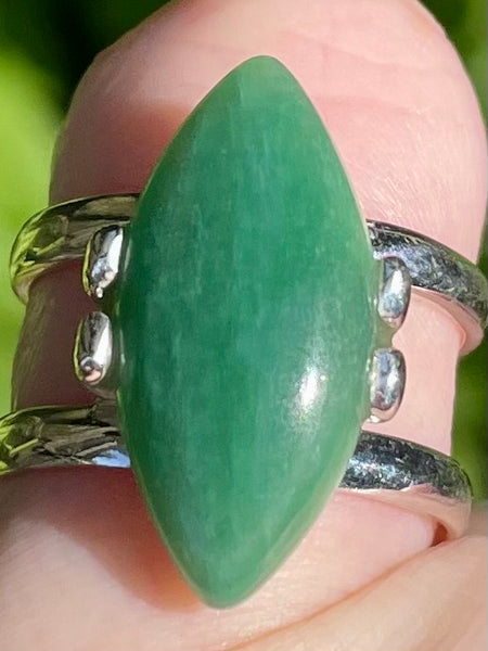 Green Onyx Ring Size 7.5 - Morganna’s Treasures 