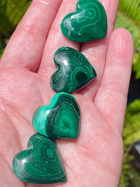 Malachite Hearts - Morganna’s Treasures
