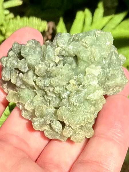 Prehnite with Epidote Cluster