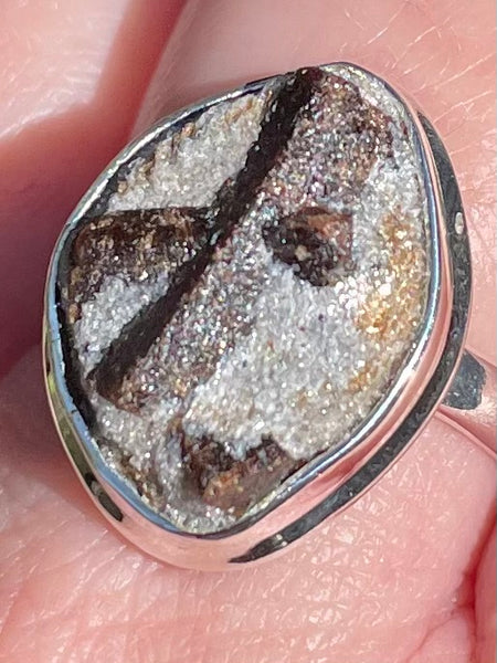 Staurolite (Fairy Cross) Ring Size 9 - Morganna’s Treasures