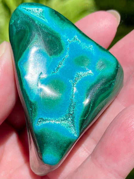 Beautiful Malachite in Chrysocolla from Africa - Morganna’s Treasures