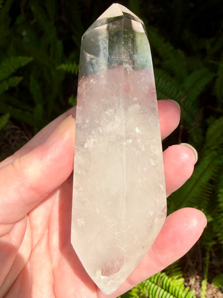 Double-Terminated Clear Quartz Wand - Morganna’s Treasures
