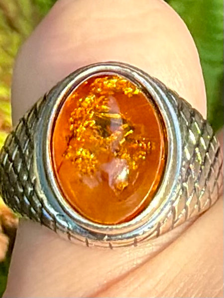 Baltic Amber Ring Size 6.5 - Morganna’s Treasures