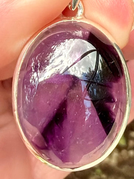 Star (Trapiche) Amethyst Pendant - Morganna’s Treasures