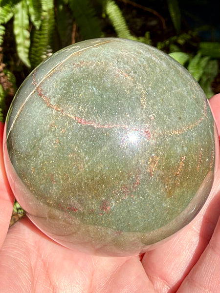 Gorgeous Bloodstone Sphere