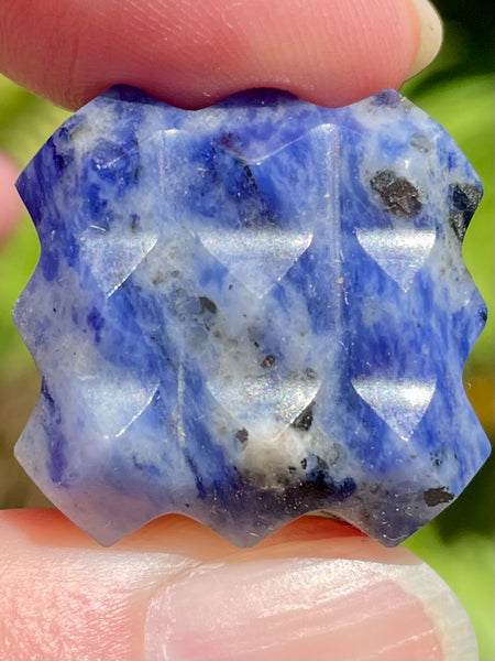 Lapis Lazuli Lemurian Power Cube - Morganna’s Treasures