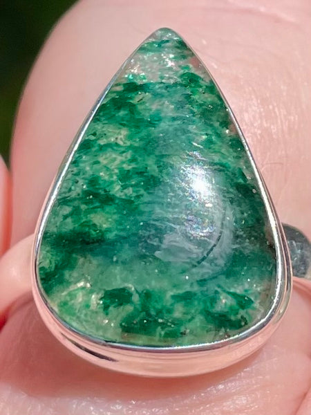 Green Aventurine Ring Size 8.5 - Morganna’s Treasures 