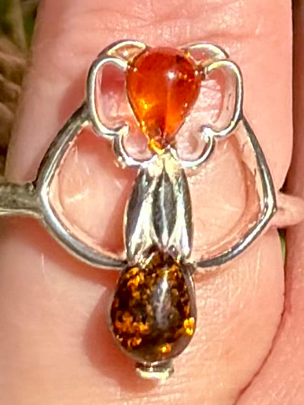 Baltic Amber Ring Size 6 - Morganna’s Treasures