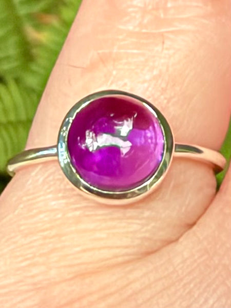 Purple Amethyst Ring Size 6.5 - Morganna’s Treasures