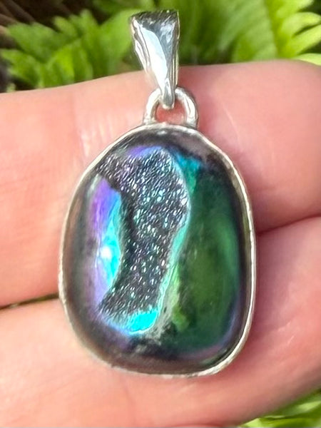 Titanium Aura Window Quartz Pendant - Morganna’s Treasures