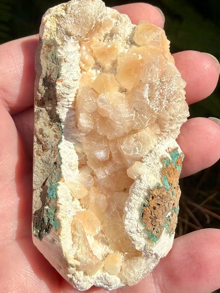 Stilbite Crystal Cluster