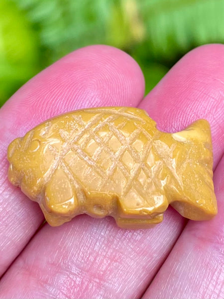 Yellow Jasper Fish - Morganna’s Treasures 