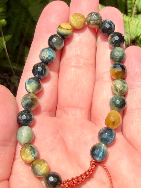 Adjustable Faceted Pietersite Bracelets - Morganna’s Treasures