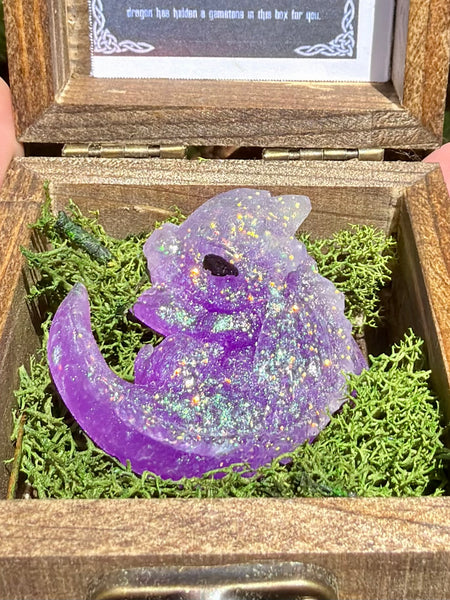 “Rowena” Resin Dragon