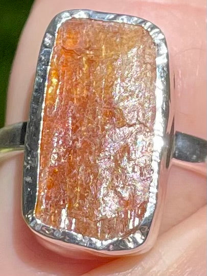 Orange Kyanite Ring Size 7 - Morganna’s Treasures 