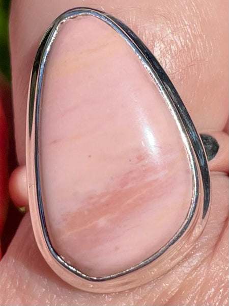 Australian Pink Opal Ring Size 9 - Morganna’s Treasures 