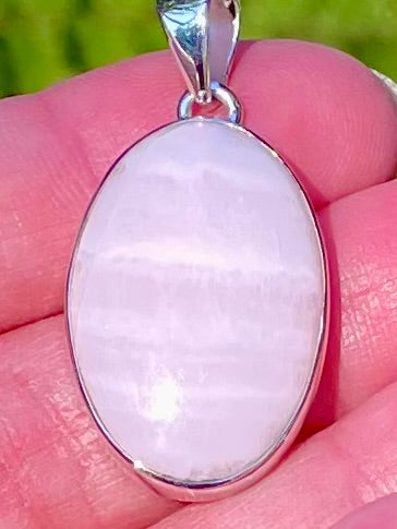 Pink Aragonite Pendant - Morganna’s Treasures