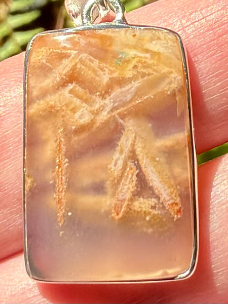 Tube Agate Pendant - Morganna’s Treasures