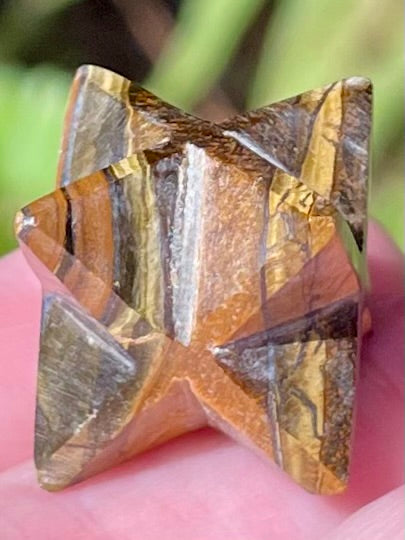 Small Tigers Eye Merkaba - Morganna’s Treasures