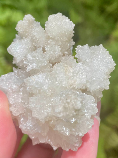 Fluorescent White Aragonite - Morganna’s Treasures 