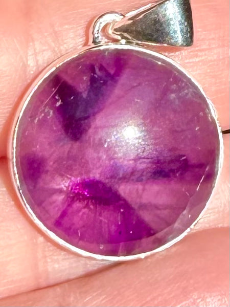 Star (Trapiche) Amethyst Pendant