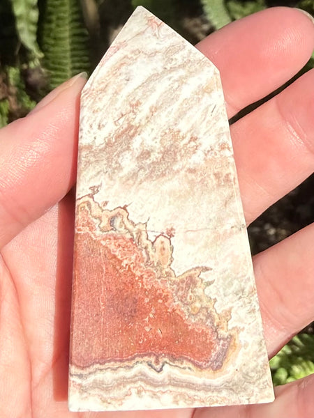 Crazy Lace Agate Obelisk