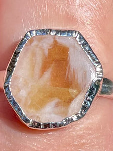 Citrine Stalactite Ring Size 9 - Morganna’s Treasures 