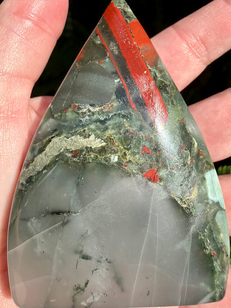 Gorgeous African Bloodstone Flame