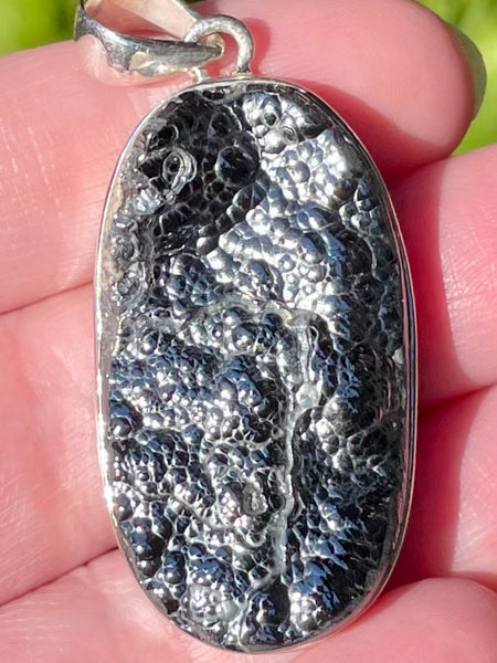 Blister Hematite Pendant - Morganna’s Treasures