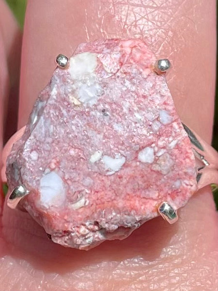 Rough Cinnabar Ring Size 10 - Morganna’s Treasures