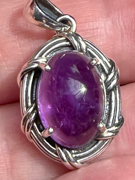 Purple Amethyst Pendant - Morganna’s Treasures